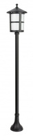 Lampa Ogrodowa Zewnętrzna Słupek LATARNIA E27 CORDOBA II K 5002/1/TD 151cm czarny Su-Ma