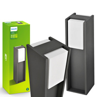 Lampa Ogrodowa Zewnętrzna SŁUPEK 40cm E27 IP44 Bridge Philips
