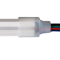 Zaślepka Końcówka Przewodu do Taśmy Neon LED 5szt. z Otworem NEON Kanlux 5szt.