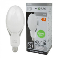 Żarówka LED E27 40W 4000lm 4000K Neutralna Rocket Ecolight