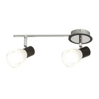 Lampa Sufitowa Punktowa Reflektor Spot 2x E14 Czarny Klasyczny Ati 5977 Rabalux