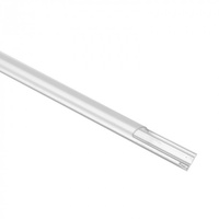 Profil Aluminiowy LED Narożny Natynkowy Anodowany 2m z Kloszem Przezroczystym do Taśm LED + Zaślepki seria RW Ecolight