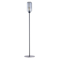 Lampa Podłogowa Stojąca MARCO GRAPHITE Szkło+Metal Grafitowa Loftowa E27 5052 TK Lighting