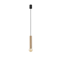 Lampa Sufitowa Wisząca E27 Złota Nowoczesna BATON 7851 Nowodvorski