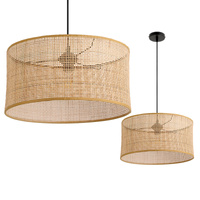 Lampa Wisząca Dekoracyjna Zwis Bambusowa E27 Renni Kobi