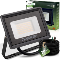 Naświetlacz LED ZONER 50W 5000LM 4000K IP65 Czarny LUMILED