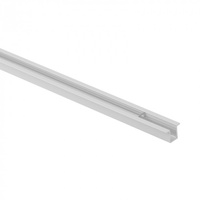 Profil Aluminiowy LED Wpuszczany Podtynkowy Biały 2m z Kloszem Przezroczystym do Taśm LED + Zaślepki seria PW Ecolight