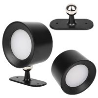 Lampa LED Kinkiet Ścienny Regulowany Magnes 1W 180lm 3000/4000/6500K CCT 120° Ściemnialna Czarny Rino Masterled