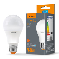 Żarówka LED E27 A60 8W = 57W 760lm 4000K Neutralna 240° Videx