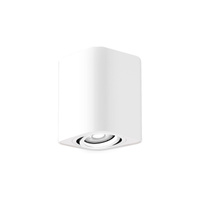 Kinkiet Ścienny Lampa LED Sufitowa Reflektor Punktowy LED GU10 Biały Minimalistyczny Kobald 2050 Rabalux