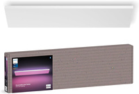 Panel LED Lampa Sufitowa Natynkowa 120x30 cm 67W 4800lm IP20 White and Color Ambiance RGB + TW Biała Inteligentna SMART Zigbee Bluetooth Datura Philips HUE