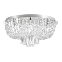Lampa Sufitowa Dekoracyjna 6x G9 Chrom Klasyczny Larisha Rabalux