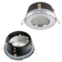 Oprawa Podtynkowa GU10 Halogenowa Wpuszczana Spot Oczko Chrom Okrągła Kobi