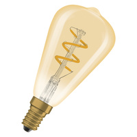 Żarówka LED ST48 Vintage E14 2.8W = 25W 250lm 2200K Ciepła 320° Bursztynowa Ściemnialna Filament Vintage 1906 Osram