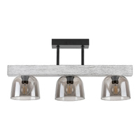 Lampa Sufitowa Żyrandol 3x E14 Szary Nowoczesny Cardamom Rabalux