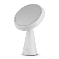 Lampa Stołowa LED Lustro 5W 3000K Do ładowania Biała VT-7905 V-TAC