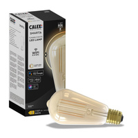 Żarówka LED E27 ST64 Edison Gold SMART WiFi 7W 806lm TUYA Filament CALEX