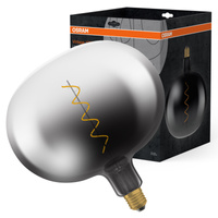 Żarówka LED Dekoracyjna G220 Kula E27 4.5W = 15W 150lm 1800K Ciepła 150° Dymiona Vintage 1906 Osram