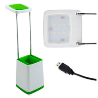 Lampka biurkowa LED HELSINKI 4,2W 190lm 3000K zielona GOLDLUX (Polux)