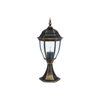 Lampa Ogrodowa Słupek Zewnętrzny Stojący E27 IP44 49.5cm Złoty Klasyczny Toronto Rabalux