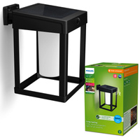 Lampa Ogrodowa LED Kinkiet Elewacyjny Solarny CAMILL 1,4W 3000K IP44 Czujnik Ruchu Zmierzchu PHILIPS