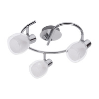 Lampa Sufitowa Punktowa Reflektor Spot 3x E14 Chrom Nowoczesny Dave 6837 Rabalux