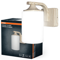 Kinkiet Ogrodowy Lampa Elewacyjna Zewnętrzna E27 Brązowy IP43 Endura Osram