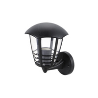 Lampa Ogrodowa Zewnętrzna Kinkiet Elewacyjny LED E27 IP44 Czarny Klasyczny Marseille Rabalux