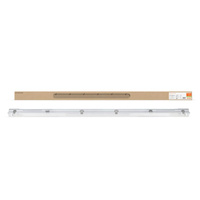 Lampa Oprawa Hermetyczna G13 Natynkowa Szary 158.5x6.5cm IP65 IK08 Dampproof Ledvance