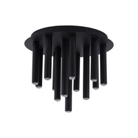 Lampa Sufitowa 13x G9 Czarna Nowoczesna STALACTITE 8355 Nowodvorski