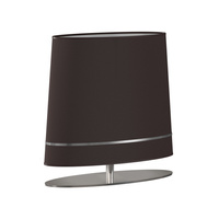 Lampa Stojąca Podłogowa BOOTES 1xE27 Brązowo-Srebrna Milagro