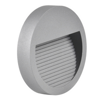 Lampa oprawa schodowa natynkowa LED ogrodowa 3W 60lm IP44 4000K szara Q8 GOLDLUX (Polux)