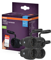 Inteligentna Wtyczka Gniazdko Zewnętrzne z Osłoną Osram SMART+ WiFi ZigBee