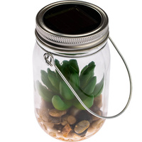 Lampa Ogrodowa LED Solarna Wisząca Słoik Do Ogrodu 13,5 cm VO1925 VOLTENO