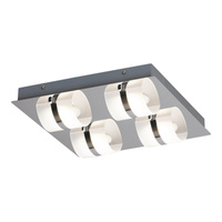 Lampa Sufitowa LED Łazienkowa Natynkowa 20W 1460lm 4000K Chrom IP44 Nowoczesny Tony 5492 Rabalux