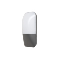 Lampa Ogrodowa Zewnętrzna Kinkiet Elewacyjny LED 9W 800lm 4000K IP65 Antracyt Nowoczesny Ecuador Rabalux