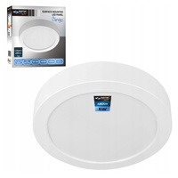 Panel LED Oprawa Sufitowa 6W 480lm 4000K Neutralny Natynkowy Okrągły Biały Proma Masterled