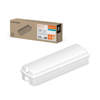 Lampa LED Przemysłowa Zewnętrzna Kinkiet Elewacyjny 8W 840lm 3000/4000K IP65 Biały Bulkhead Ledvance