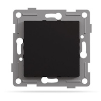 Zaślepka do Ramki Gniazda Włącznika Przełącznika Czarny BINERA VIDEX