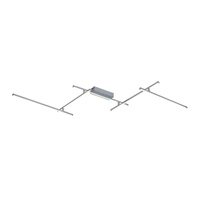 Lampa Sufitowa LED Natynkowa 40W Srebrny Nowoczesny Negan Rabalux