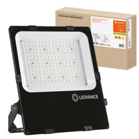 Naświetlacz LED Reflektor Zewnętrzny Lampa Ściemnialny 150W 18300lm 3000K IP66 Czarny Floodlight Ledvance