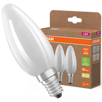 3x Żarówka LED B35 Świeczka E14 2.2W = 40W 470lm 2700K Ciepła 330° 214lm/W CLASSIC ENERGY EFFICIENCY Osram