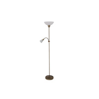 Lampa Stojąca Oprawa Podłogowa E27 Brązowy Klasyczny Pearl classic 4019 Rabalux