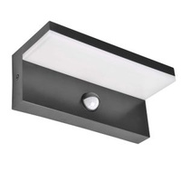 Kinkiet Zewnętrzny Oprawa Elewacyjna Lampa LED 4000K Prostokąt Czarna