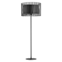 Lampa Podłogowa Stojąca HARMONY BLACK Abażur Czarna Elegancka E27 2899 TK Lighting