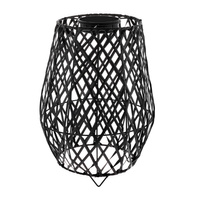 Lampa Solarna LED Zewnętrzna Ogrodowa Stojąca Latarenka 3000K IP44 38cm Czujnik Zmierzchu