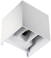 Oprawa Lampa Elewacyjna LED REKA Biała GÓRA I DÓŁ 7W 500lm 840 Neutralna IP54 Kanlux