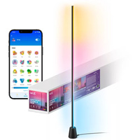 Lampa Podłogowa LED Gamingowa RGBIC Gradient 135cm Floor Light Inteligentna SMART WiFi Bluetooth Aplikacja WiZ