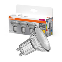 3x Żarówka LED PAR16 Reflektor GU10 4.3W = 50W 350lm 2700K Ciepła 36° BASE Osram