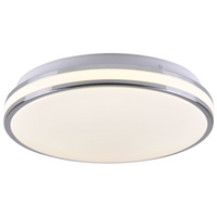 Plafon ORBIT 40 oprawa lampa sufitowa LED 24W GOLDLUX (Polux) CHROM 2600lm 4000K